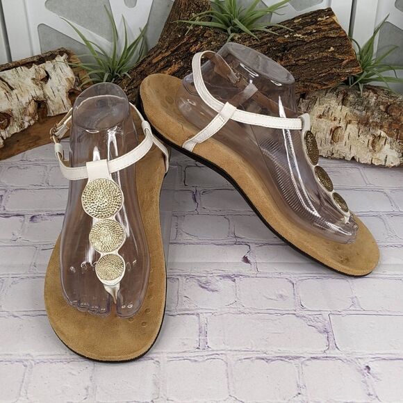 Vionic Lizbeth T-strap Orthotic Sandal - Picture 1 of 11